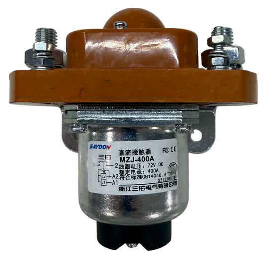 MJZ-400 72V 400 Amp Heavy-Duty Solenoid